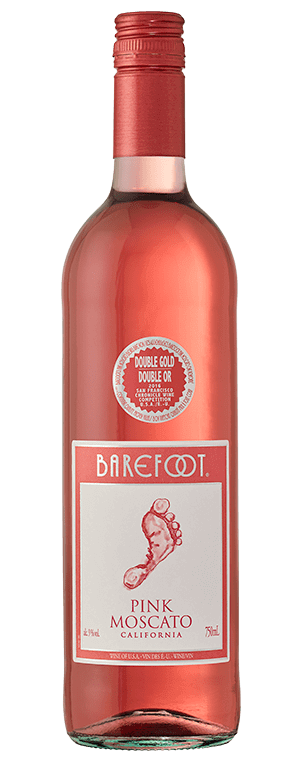 Barefoot wine Pink Moscato