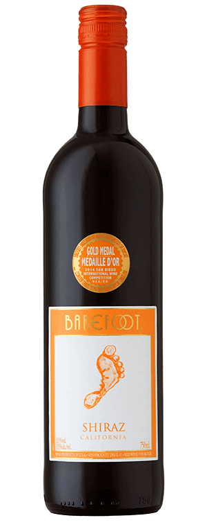 Barefoot wine Shiraz